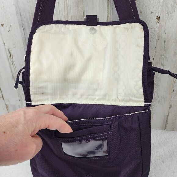Sherpani Jag le Medium Crossbody Bag Purple - Picture 4 of 9